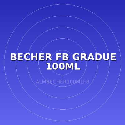 BECHER FB GRADUE 100ML