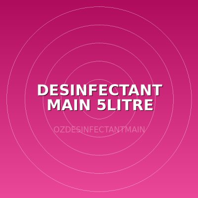 DESINFECTANT MAIN 5LITRE