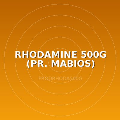 RHODAMINE 500G (PR. MABIOS)