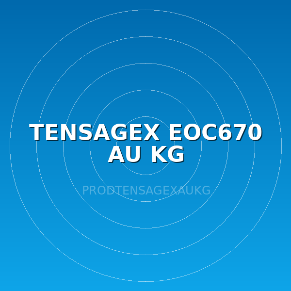 TENSAGEX EOC670 AU KG