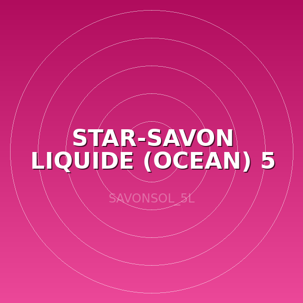 STAR-SAVON LIQUIDE (OCEAN) 5 L