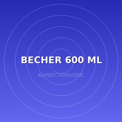 BECHER 600 ML