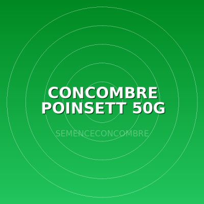 CONCOMBRE POINSETT 50G