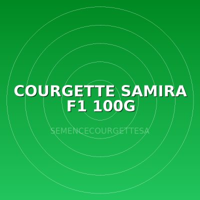 COURGETTE SAMIRA F1 100G
