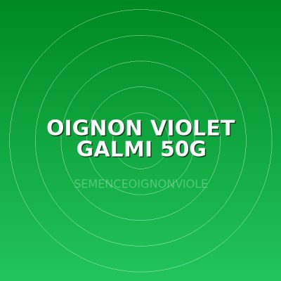 OIGNON VIOLET GALMI 50G