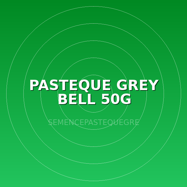 PASTEQUE GREY BELL 50G