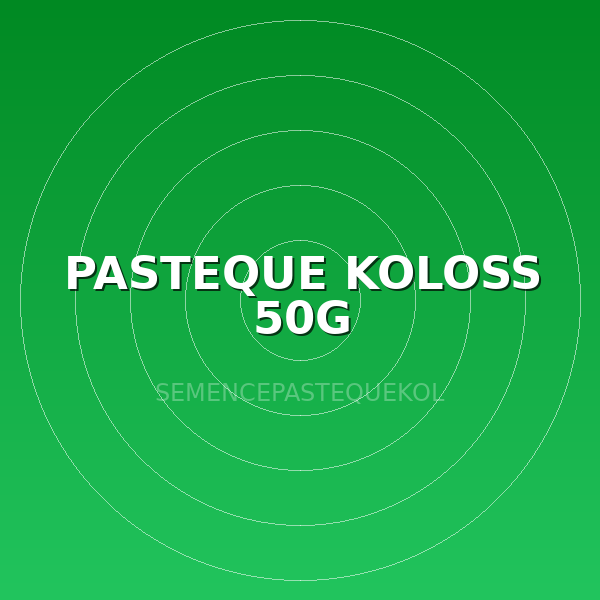 PASTEQUE KOLOSS 50G