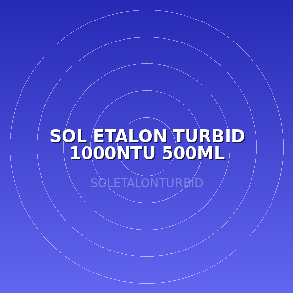 SOL ETALON TURBID 1000NTU 500ML