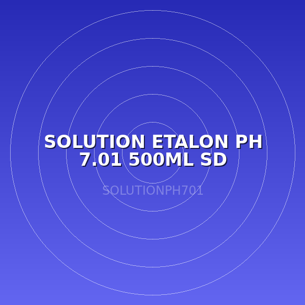 SOLUTION ETALON PH 7.01 500ML SD