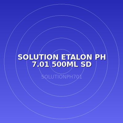 SOLUTION ETALON PH 7.01 500ML SD