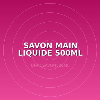 SAVON MAIN LIQUIDE 500ML