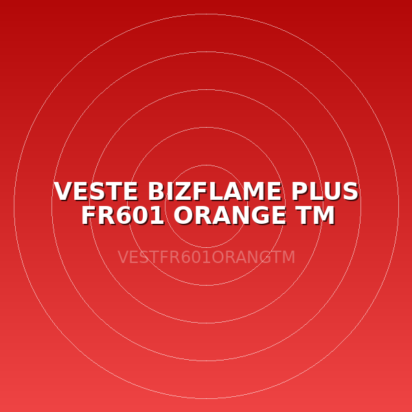 VESTE BIZFLAME PLUS FR601 ORANGE TM
