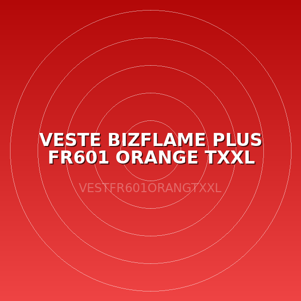 VESTE BIZFLAME PLUS FR601 ORANGE TXXL