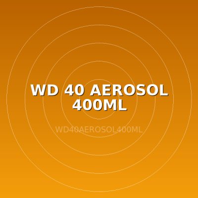 WD 40 AEROSOL 400ML