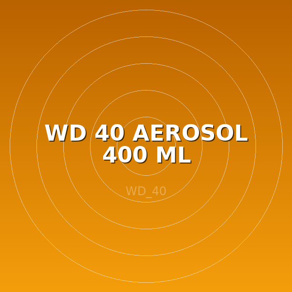 WD 40 AEROSOL 400 ML