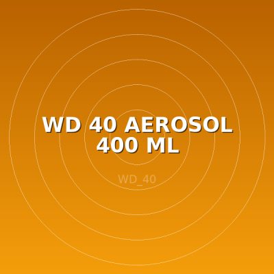 WD 40 AEROSOL 400 ML