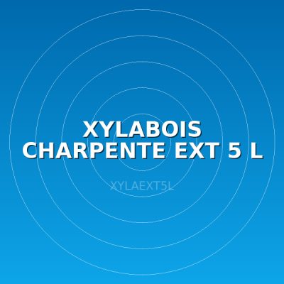 XYLABOIS CHARPENTE EXT 5 L