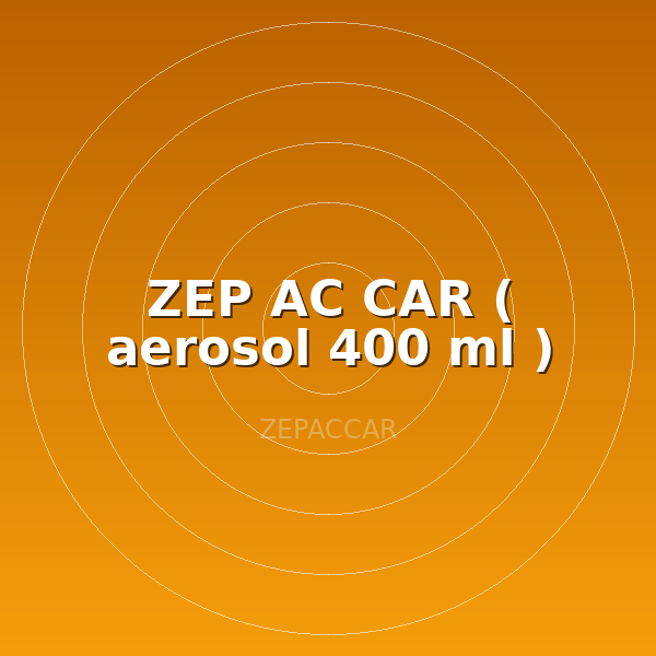 ZEP AC CAR ( aerosol 400 ml )