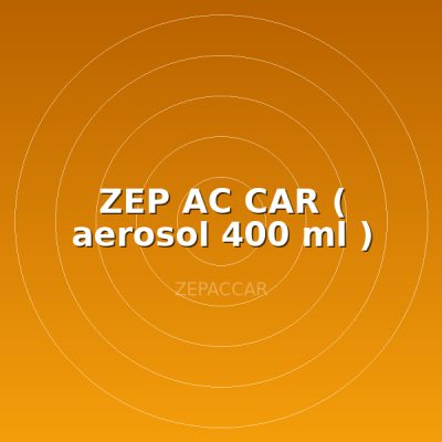 ZEP AC CAR ( aerosol 400 ml )