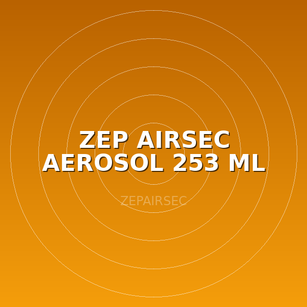 ZEP AIRSEC AEROSOL 253 ML