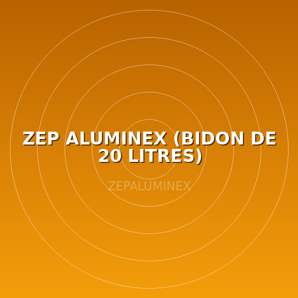 ZEP ALUMINEX (BIDON DE 20  LITRES)