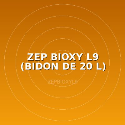 ZEP BIOXY L9 (BIDON DE 20 L)