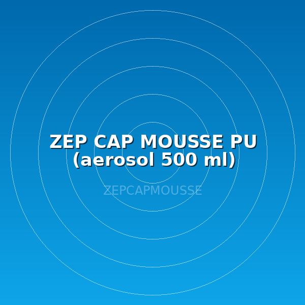 ZEP CAP MOUSSE PU (aerosol 500 ml)