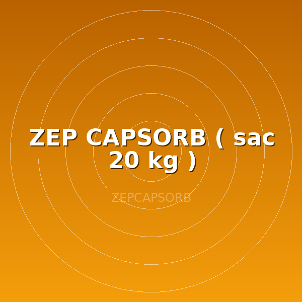 ZEP CAPSORB ( sac 20 kg )