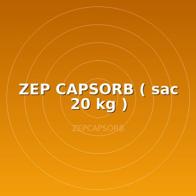 ZEP CAPSORB ( sac 20 kg )