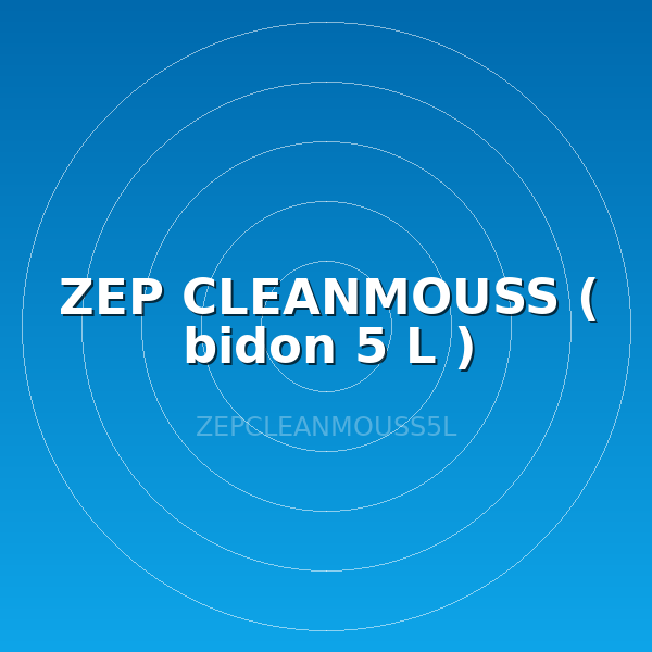 ZEP CLEANMOUSS ( bidon 5 L )