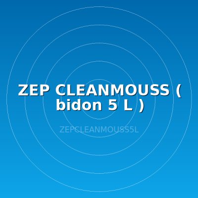 ZEP CLEANMOUSS ( bidon 5 L )