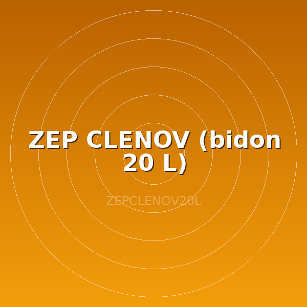 ZEP CLENOV (bidon 20 L)