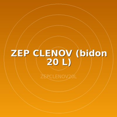 ZEP CLENOV (bidon 20 L)