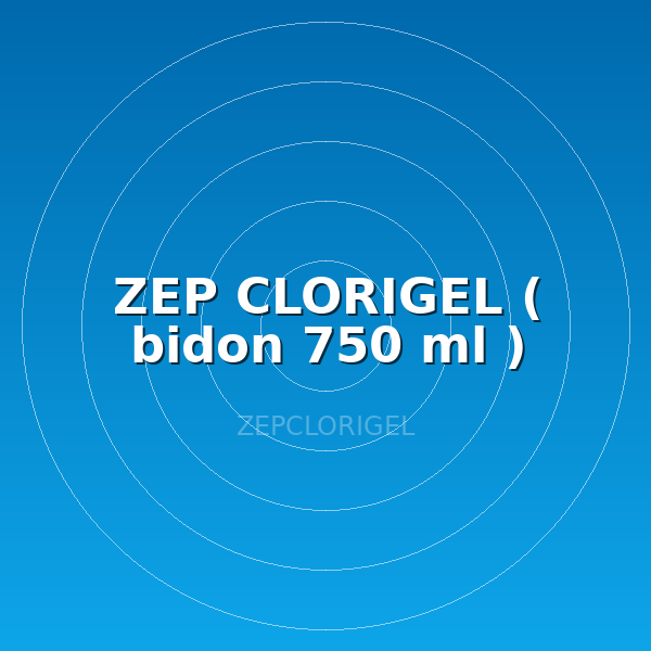 ZEP CLORIGEL ( bidon 750 ml )
