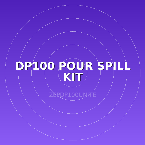 DP100 POUR SPILL KIT