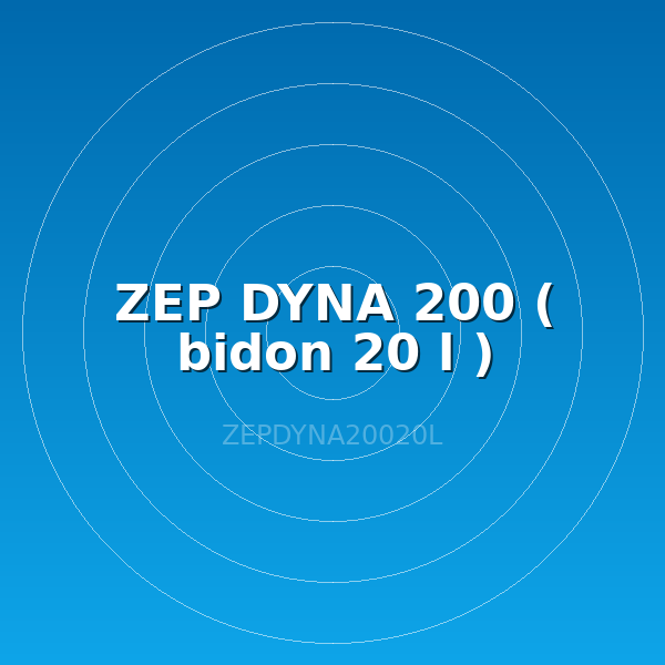 ZEP DYNA 200 ( bidon 20 l )