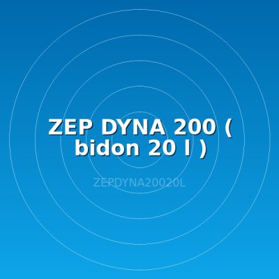 ZEP DYNA 200 ( bidon 20 l )