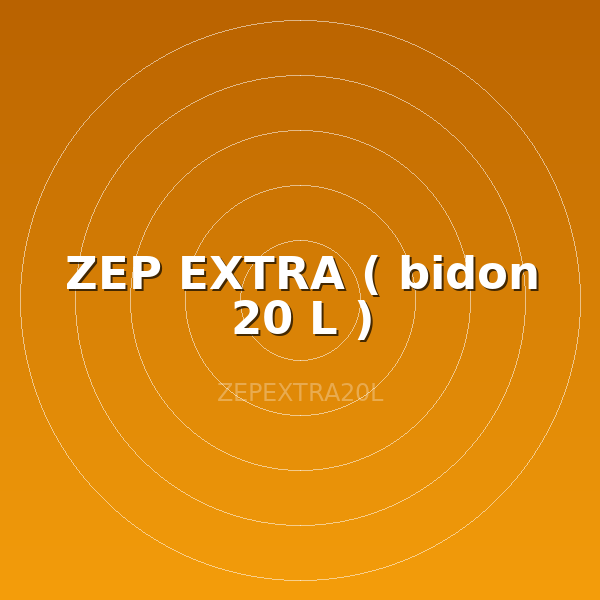 ZEP EXTRA ( bidon 20 L )