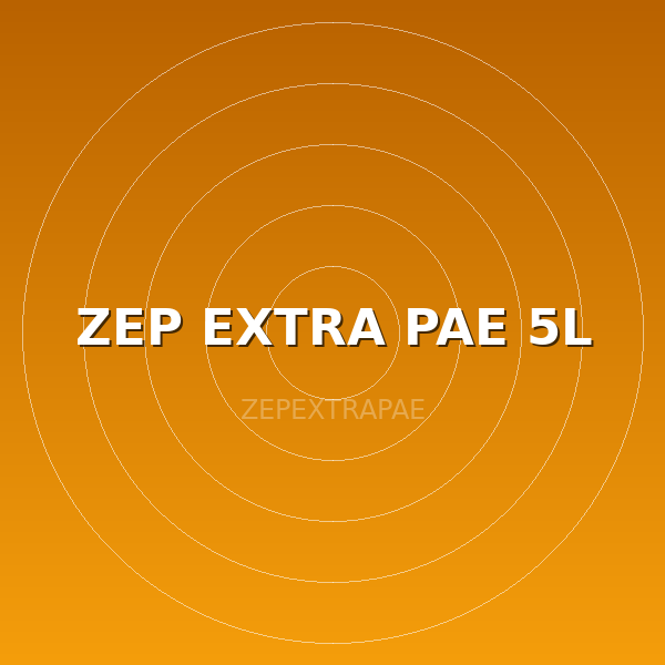 ZEP EXTRA PAE 5L