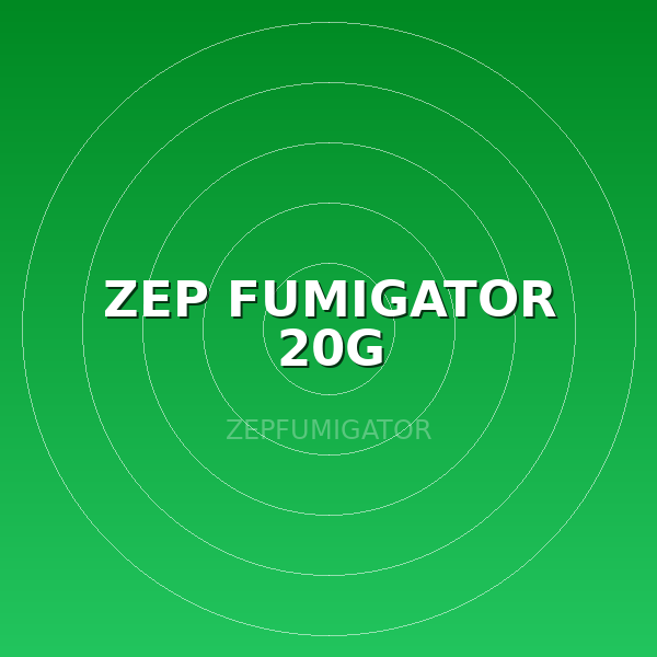 ZEP FUMIGATOR 20G