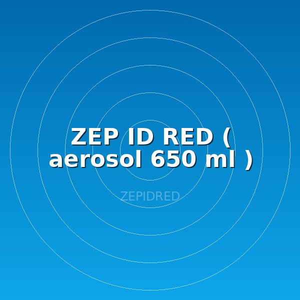 ZEP ID RED ( aerosol 650 ml )