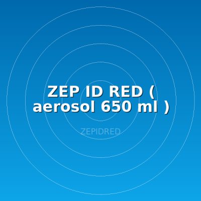 ZEP ID RED ( aerosol 650 ml )