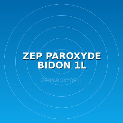 ZEP PAROXYDE BIDON 1L