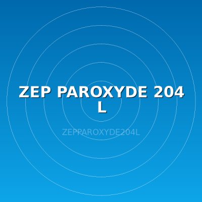 ZEP PAROXYDE 204 L