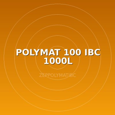 POLYMAT 100 IBC 1000L