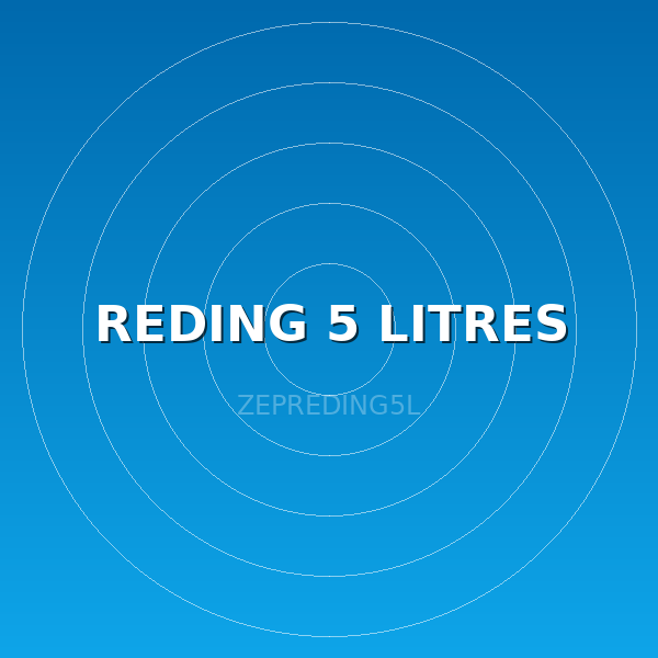 REDING 5 LITRES
