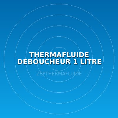 THERMAFLUIDE DEBOUCHEUR 1 LITRE