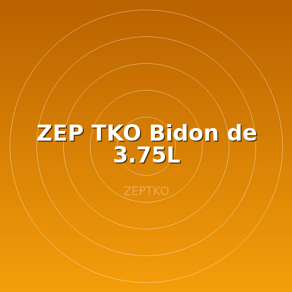 ZEP TKO Bidon de  3.75L