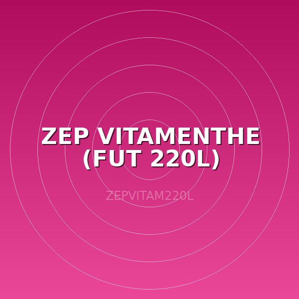 ZEP VITAMENTHE (FUT 220L)