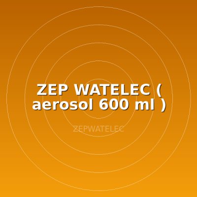 ZEP WATELEC ( aerosol 600 ml )